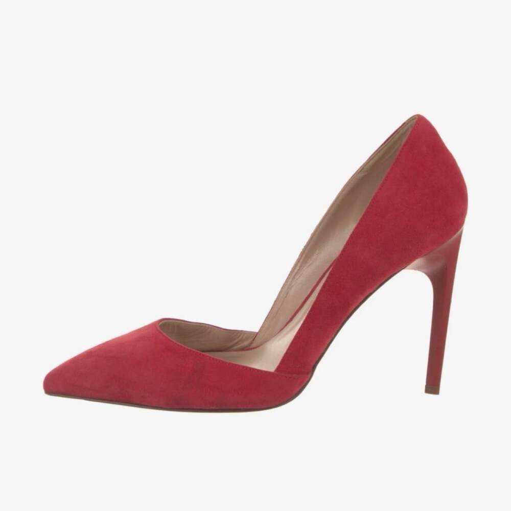 Diane von Furstenberg Suede D'Orsay Pumps Size 11